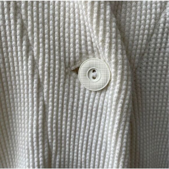 Vintage 80s 90s Barbara Lesser Maxi Dress Cottagecore Thermal Seersucker Cabinco - Picture 8 of 11